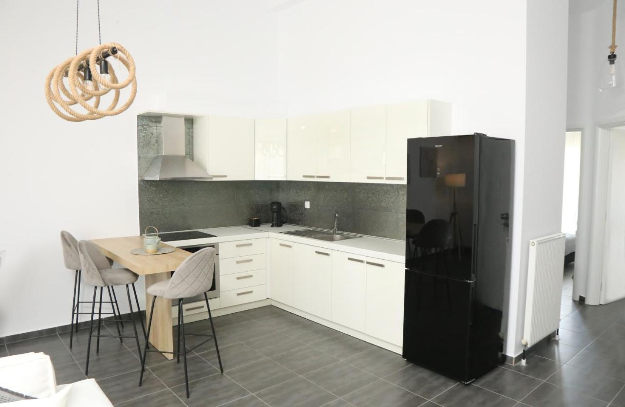 Apartmán Sea View Keramotí Exteriér fotografie