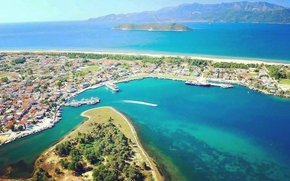 Apartmán Sea View Keramotí Exteriér fotografie