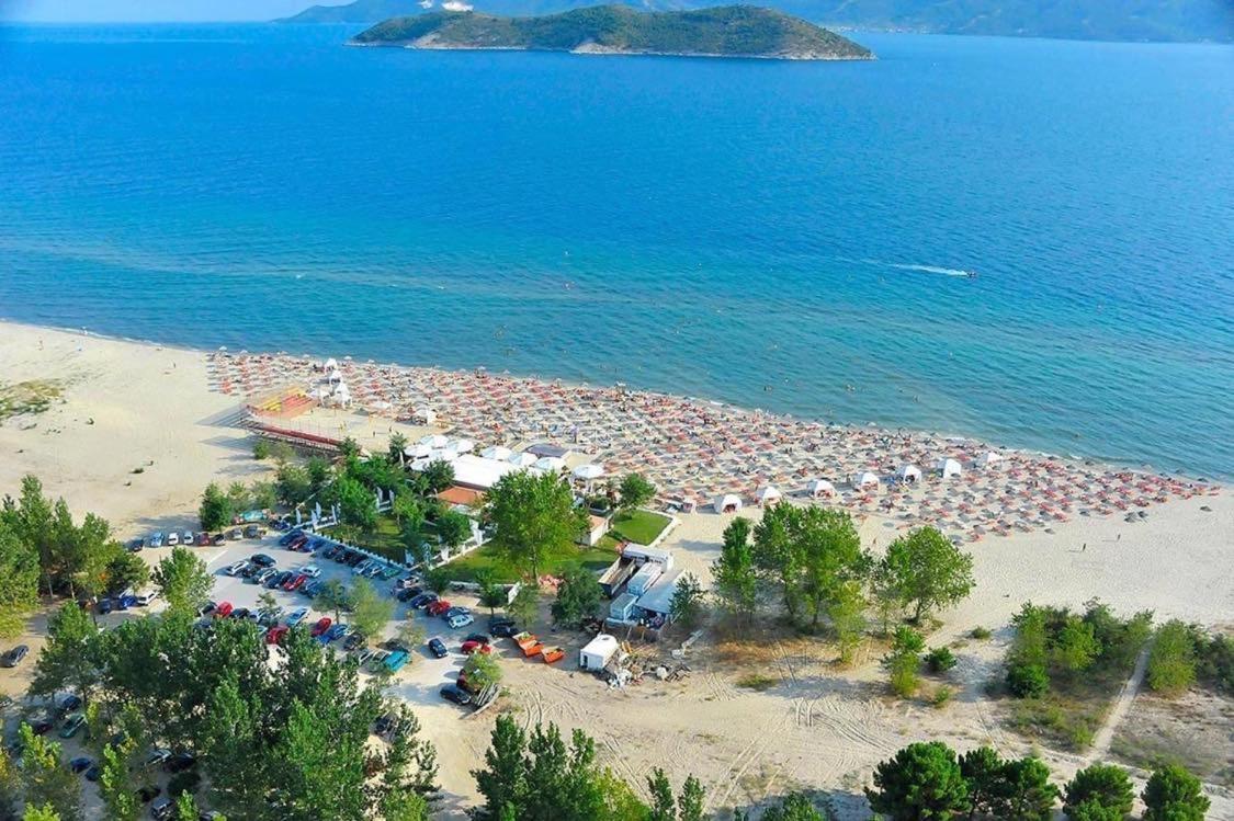 Apartmán Sea View Keramotí Exteriér fotografie