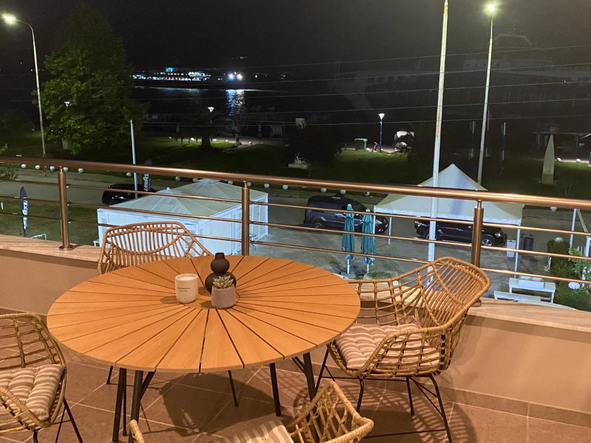 Apartmán Sea View Keramotí Exteriér fotografie