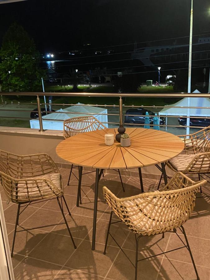 Apartmán Sea View Keramotí Exteriér fotografie